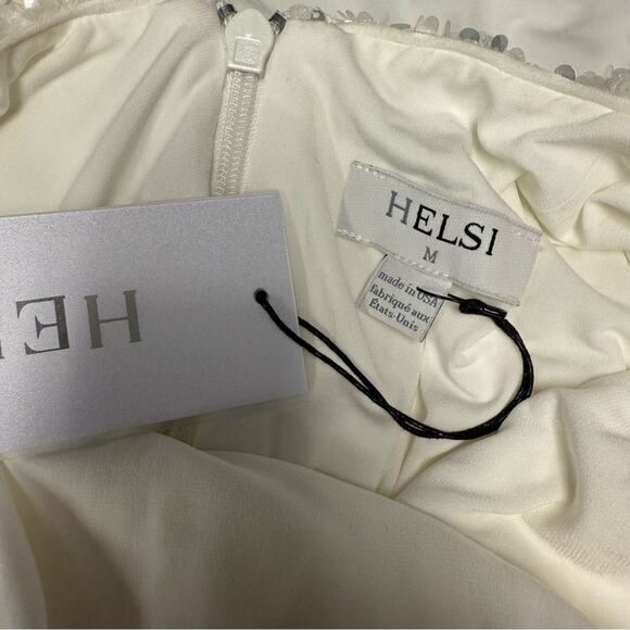 Helsi Brice Halter Sequin Column Maxi Dress - Picture 7 of 10